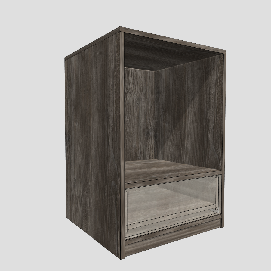 Wardrobe Base Unit  (Drawers Bottom)